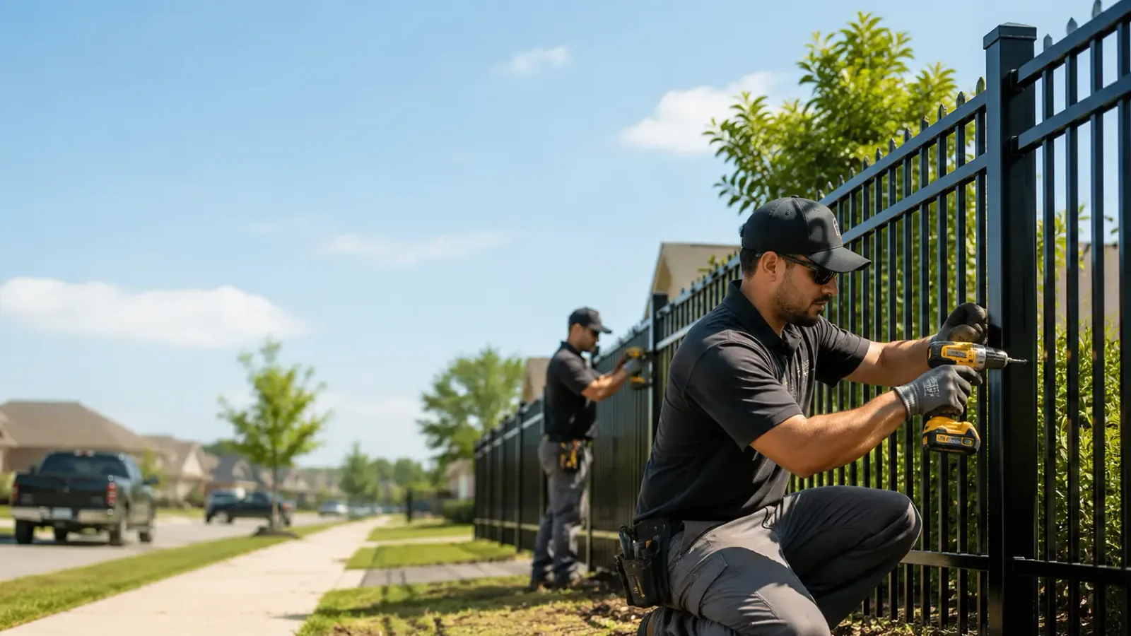 Metal Fence Installation in Dell City, TX